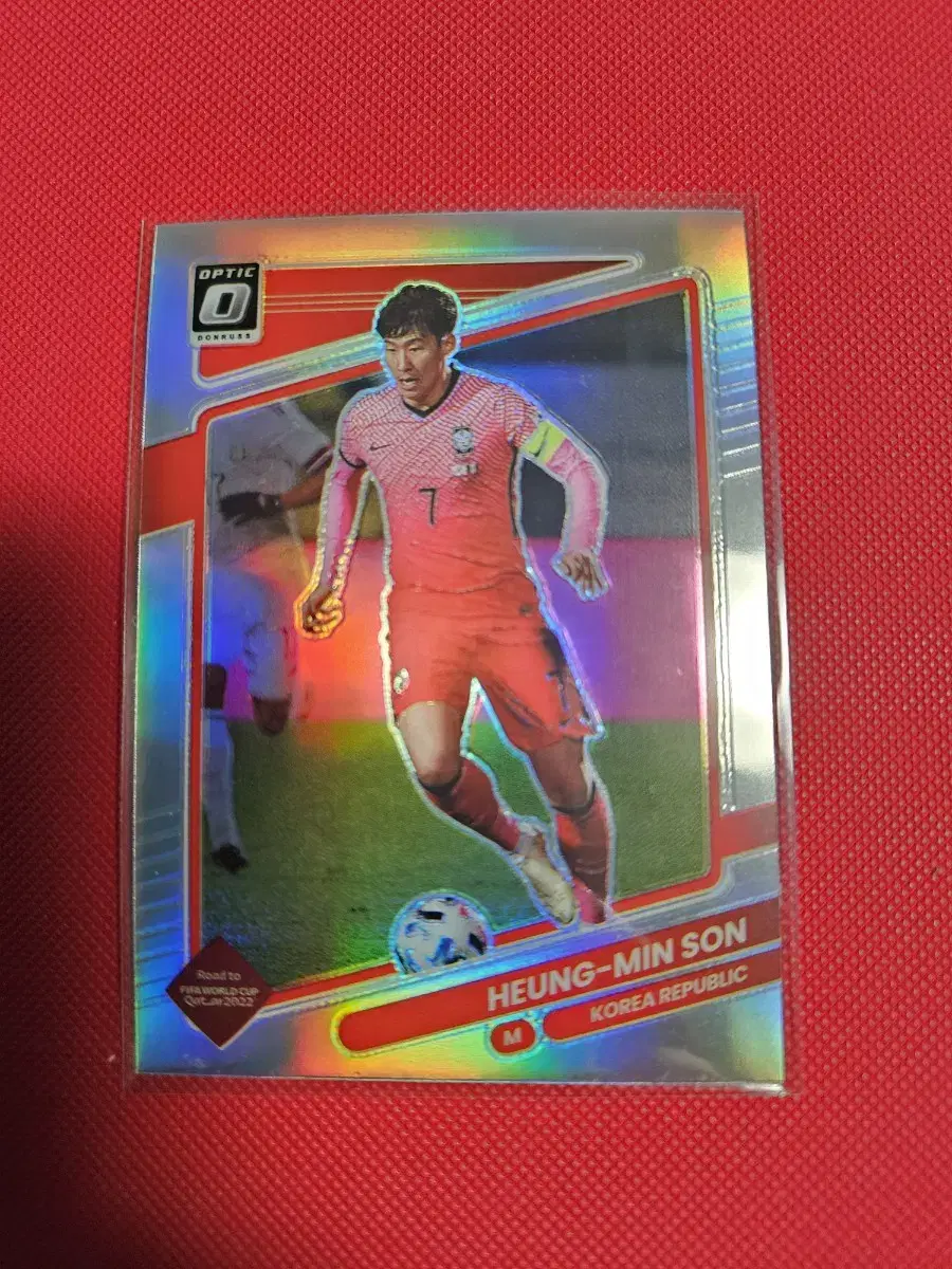 축구)손흥민 2021 Donruss Optic Holo 프리즘 카드