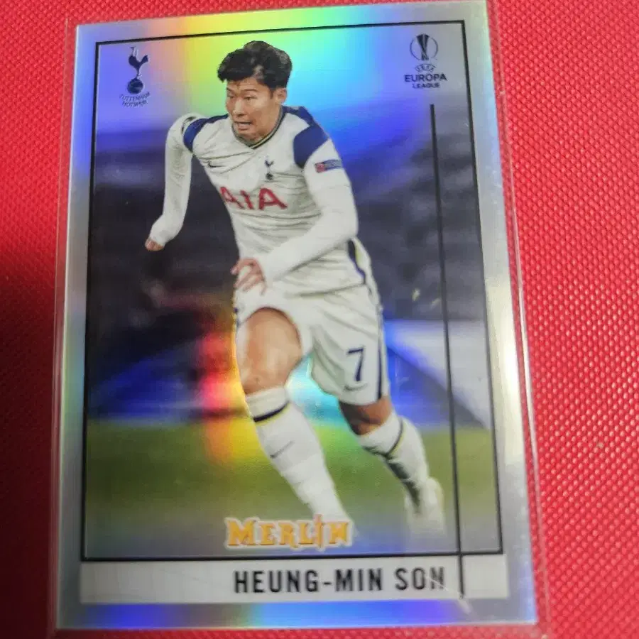 축구)손흥민 2020 Topps 리플렉터 카드