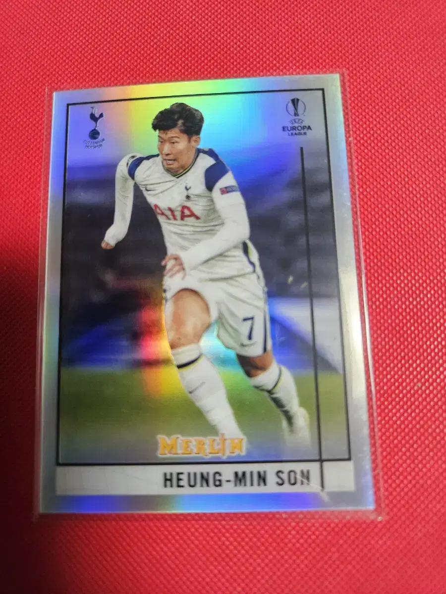 축구)손흥민 2020 Topps 리플렉터 카드