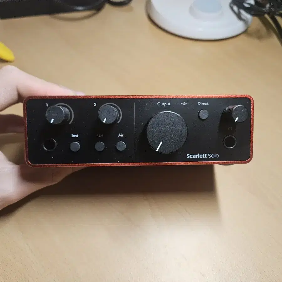 Focusrite Scarlett Solo 오인페 스칼렛 솔로 4세대