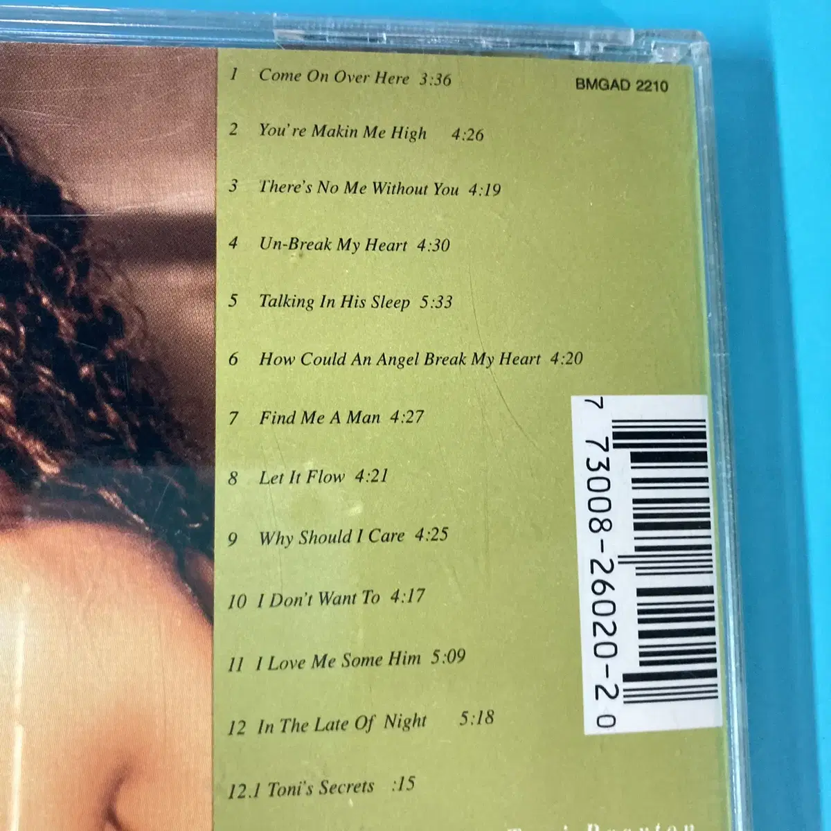 [중고음반/CD] 토니브랙스톤 Toni Braxton 2집 Secrets