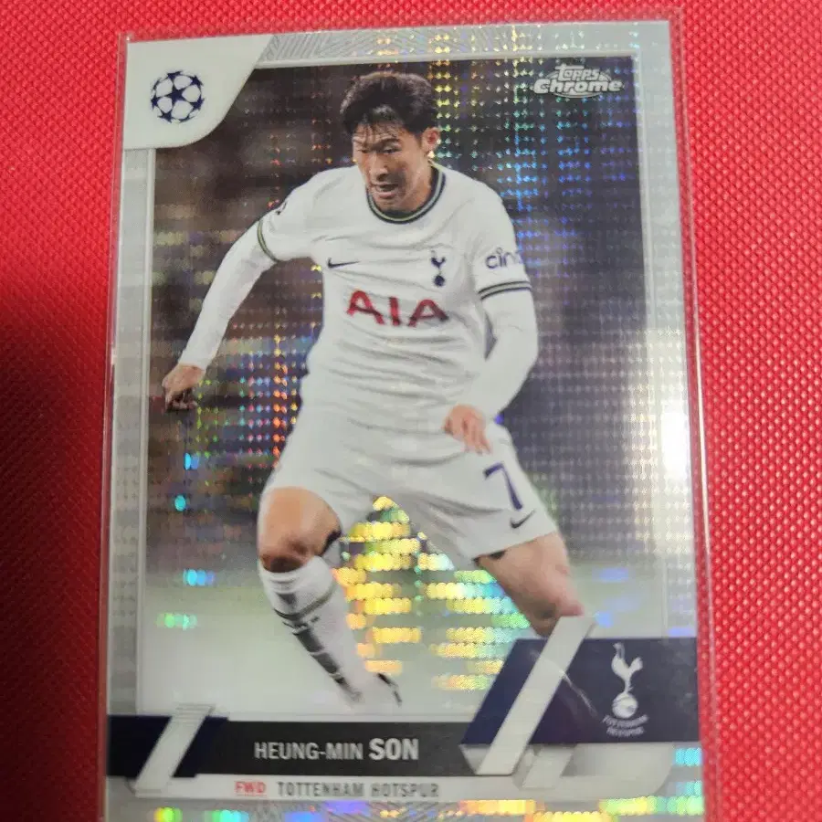 축구)손흥민 2022 Topps Pulsar 프리즘 카드