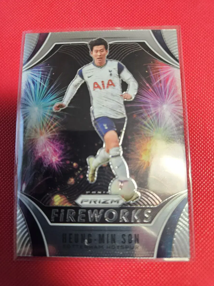 축구)손흥민 2020 Panini Fireworks 카드