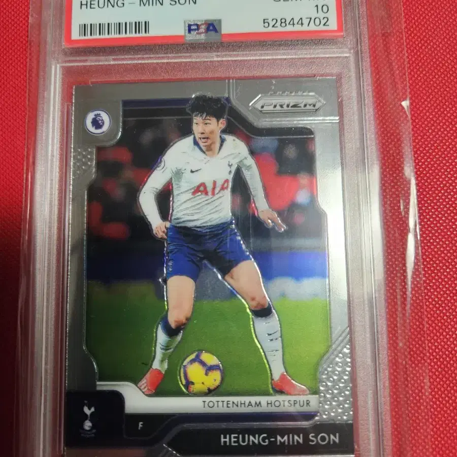 축구)손흥민 2019 Panini PSA 10등급 카드