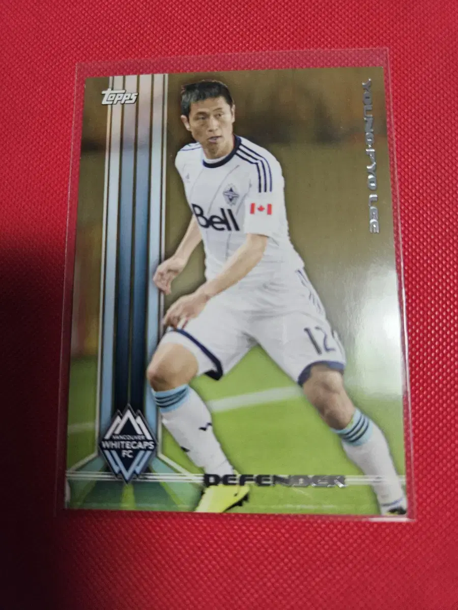 축구) 이영표 25장 한정 2013 Topps MLS 골드 카드