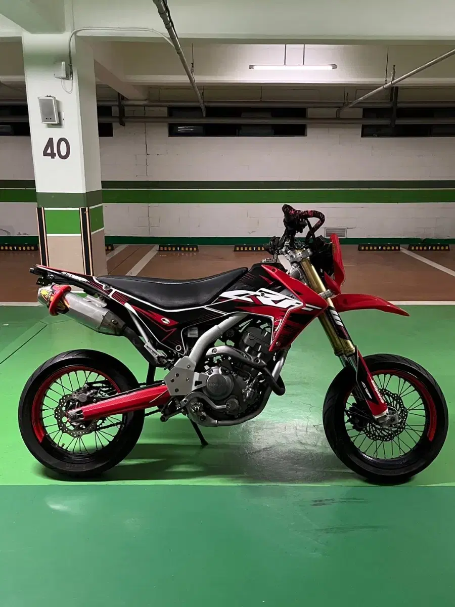 부산 2014 crf250l 모타드