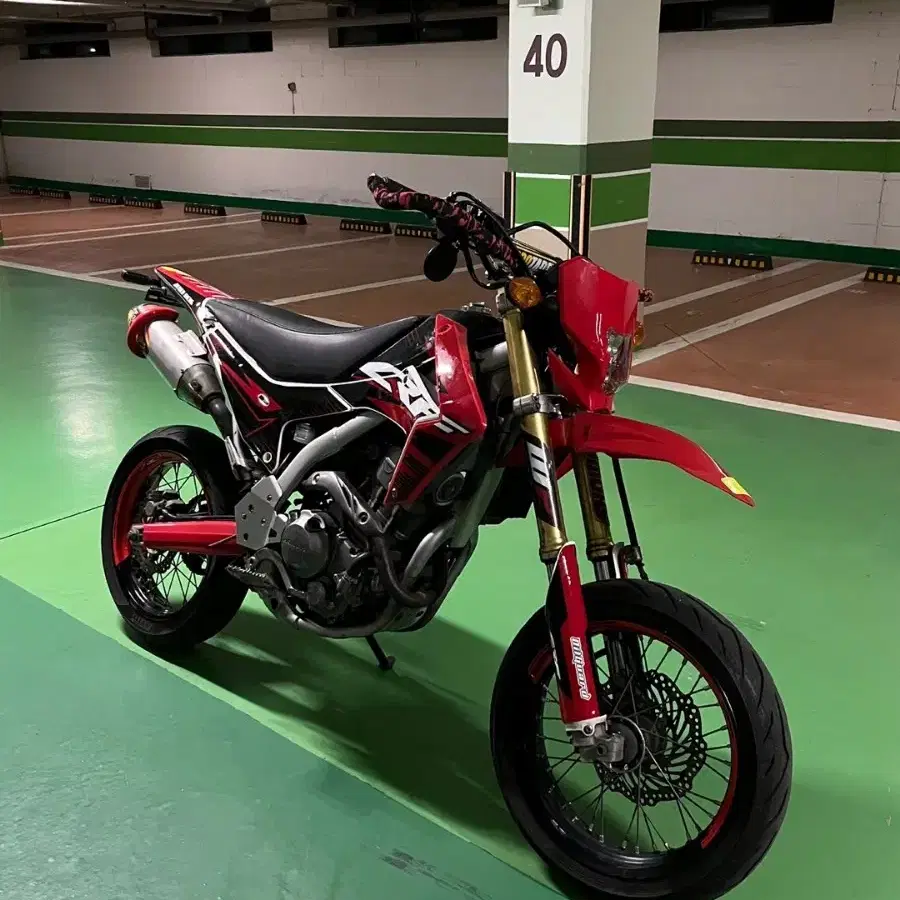 부산 2014 crf250l 모타드