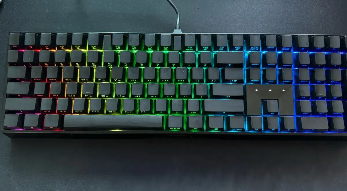 체리키보드 mx board 3.0 rgb 갈축 신품급