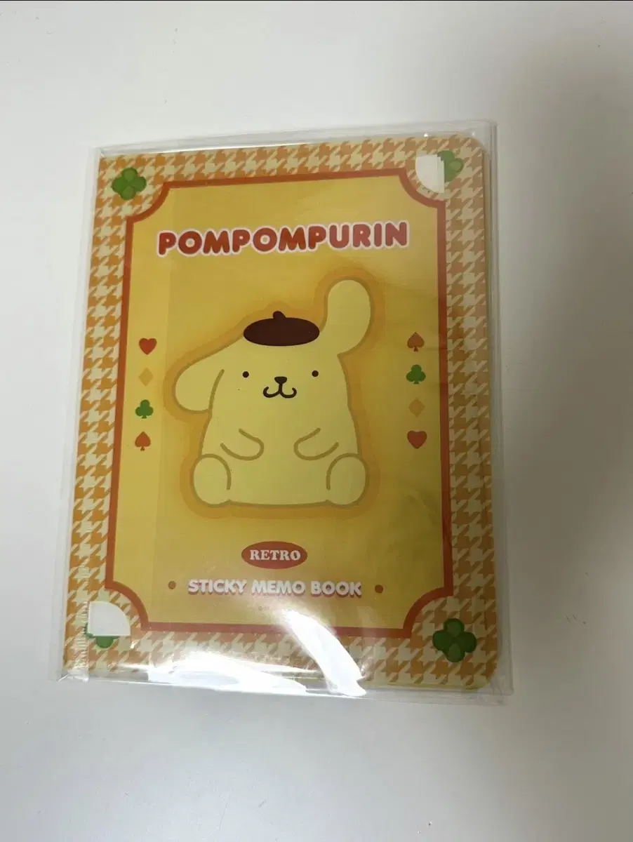 (new) pompompurin memo book (letter paper, memo paper) *san rio, small items, stationery