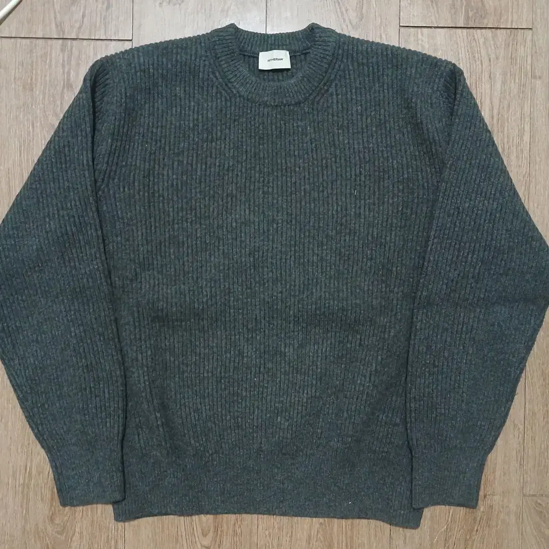 [3] 인더로우 Alain wool knit 카본 그레이