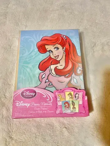 아리엘 티아나 벨 물랑 오로라 디즈니프린세스 노트