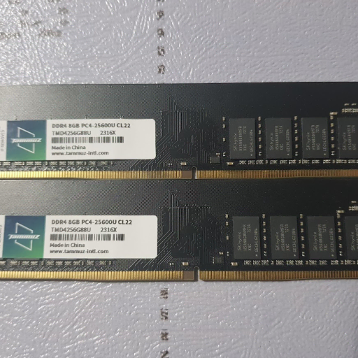 DDR4 8GB 3200Mhz 2개