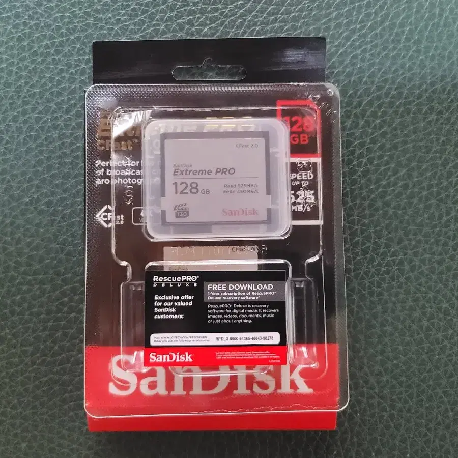 SanDisk Extreme PRO CFast 2.0 Card 128GB