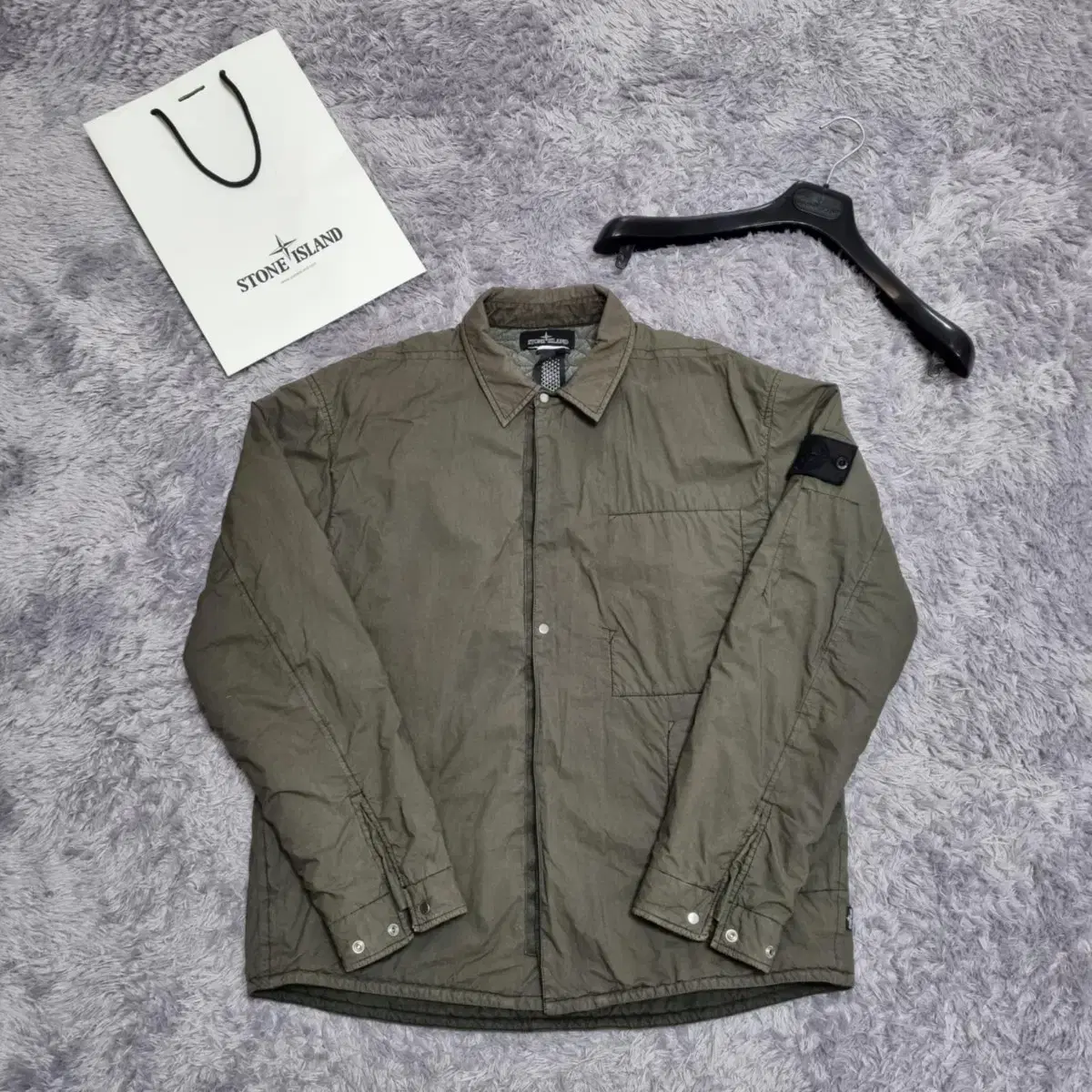 {The Balance}[XL][22ss]Stone Island Ghostpiece Overshirt Lightweight Jacket