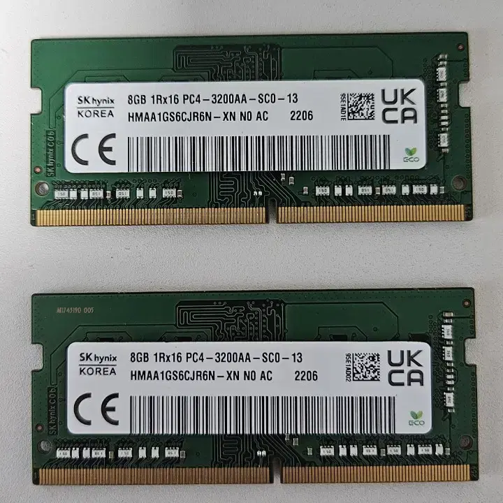 SK DDR4 3200 8GB 메모리