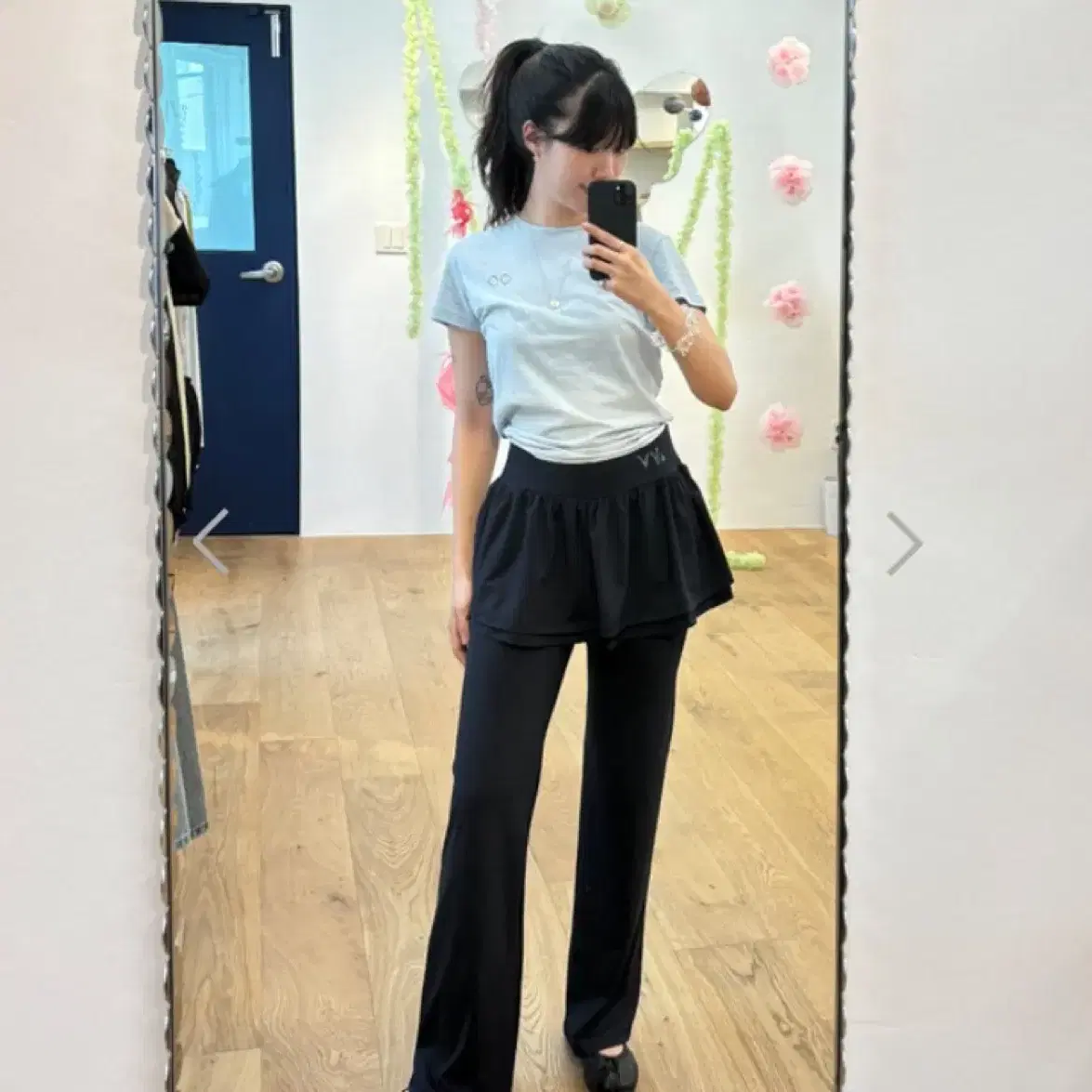 naviverse 나비버스 NV Jersey Skirt Pants