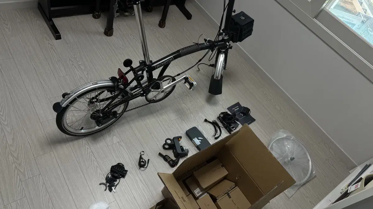 브롬톤 Brompton 전기자 자전기 키트(Swytch kit, 스위치