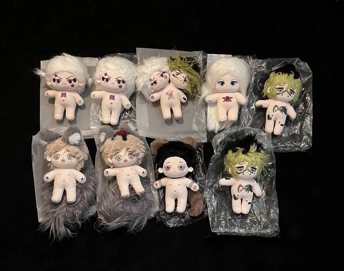 Demon SlayerDoll OniDoll 20cmSomyi Doll Taki Kyutaro Douma Akaza