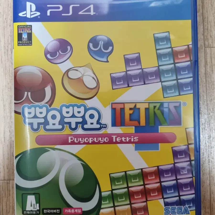 PS4 플스4 뿌요뿌요 테트리스