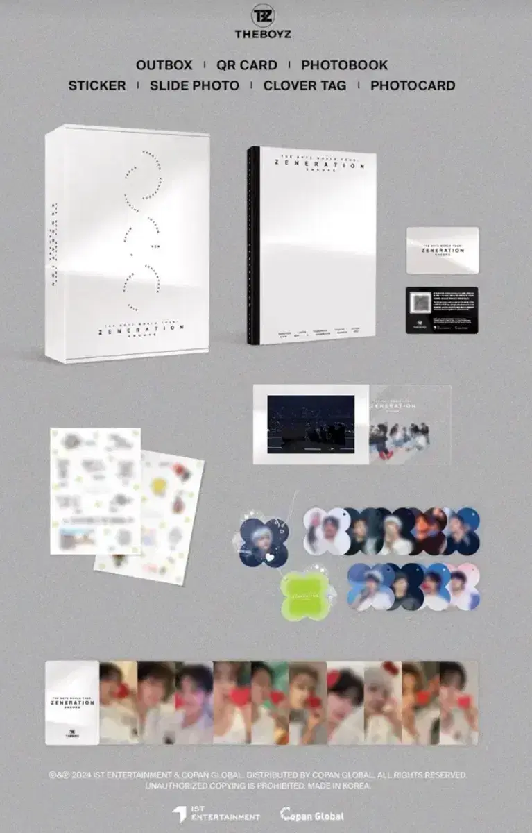 더보이즈 제너레이션 앙콘 QR DVD 미개봉