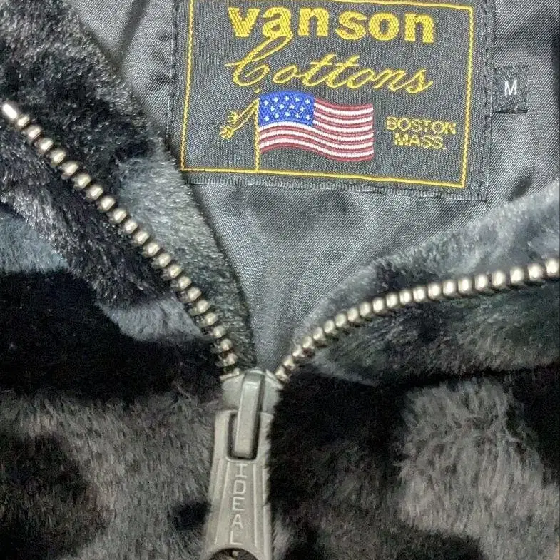 VANSON LEATHERS 스켈레톤 본 퍼자켓 M