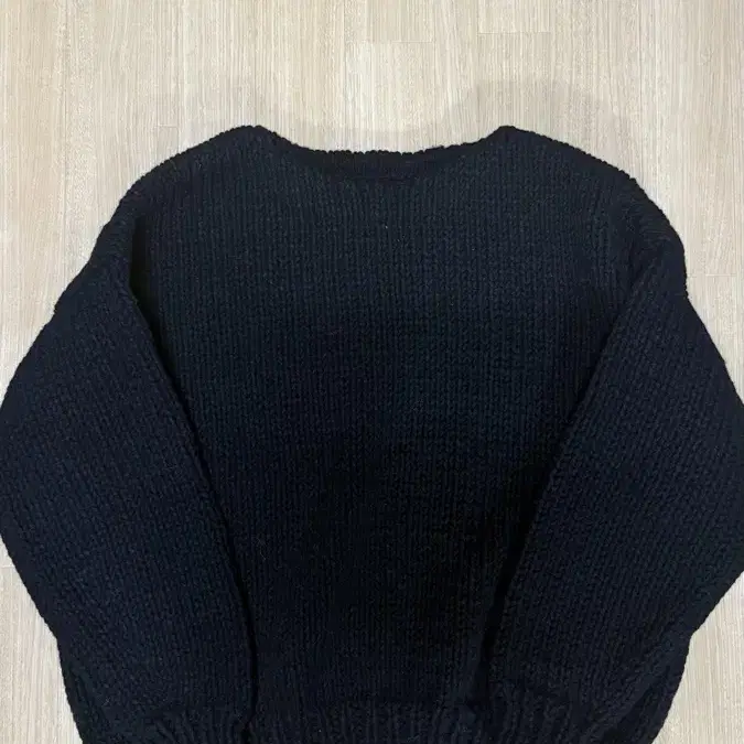 visvim amplus boatneck hand-knit black 2