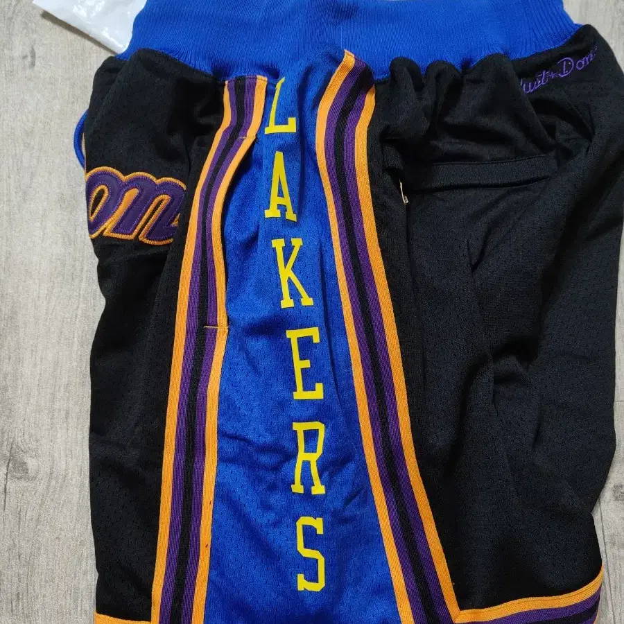 los Angeles Lakers NBA 레이커스 저스트돈 농구 반바지