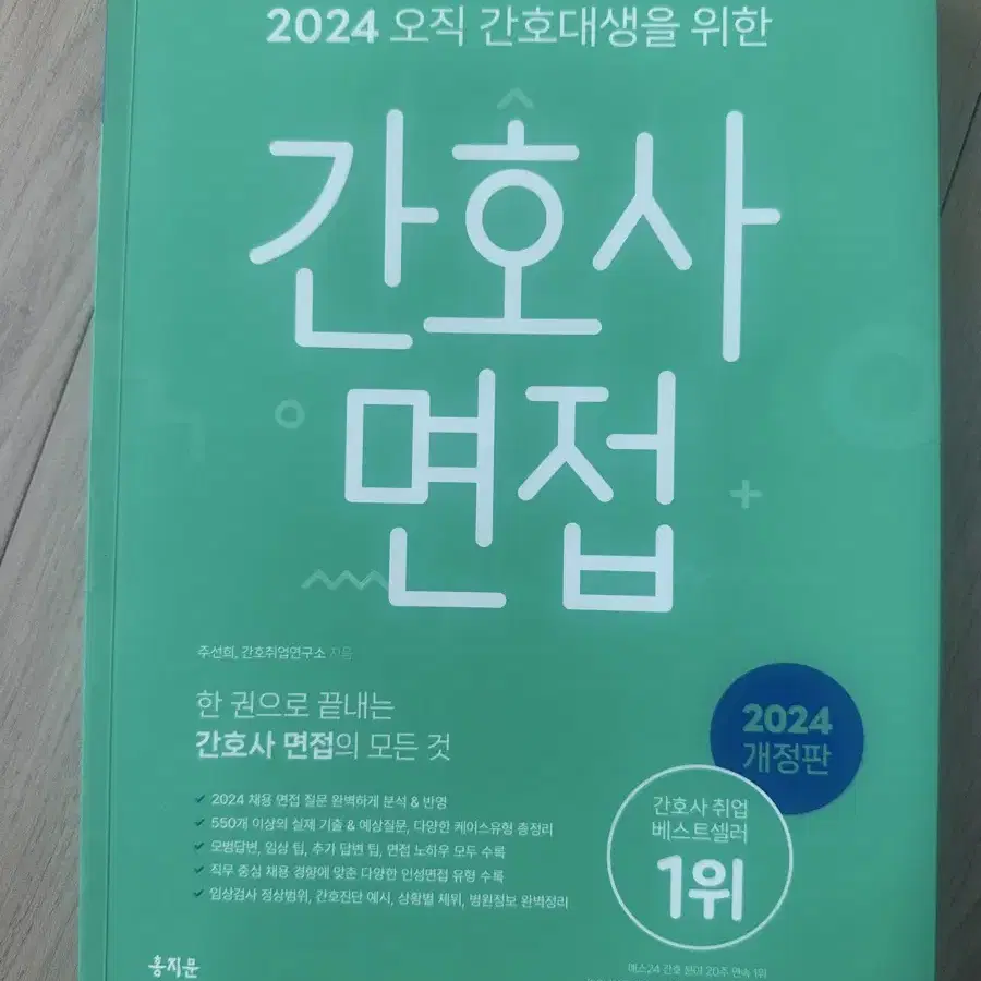 홍지문 간호사 자소서, 면접 (2024)