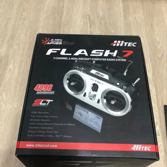 HiTEC  rc송신기 (FLASH7)