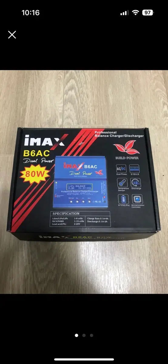 imax B6AC rc충전기