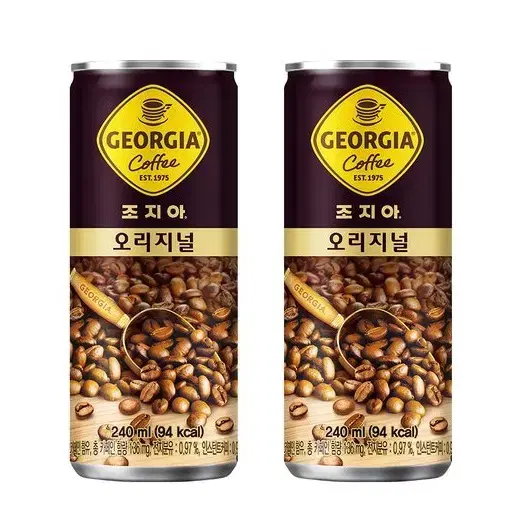 무료배송-조지아 240ml 30개 오리지널 커피 음료