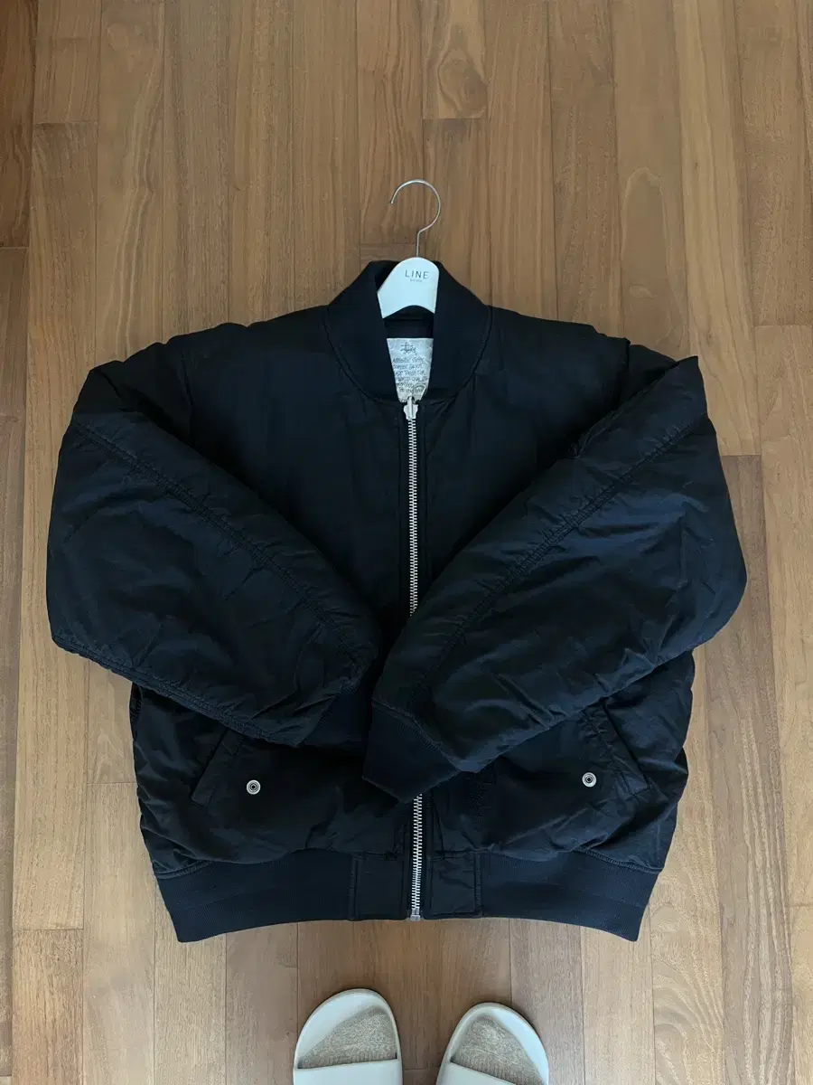 M) 스투시 Stussy bomber jacket