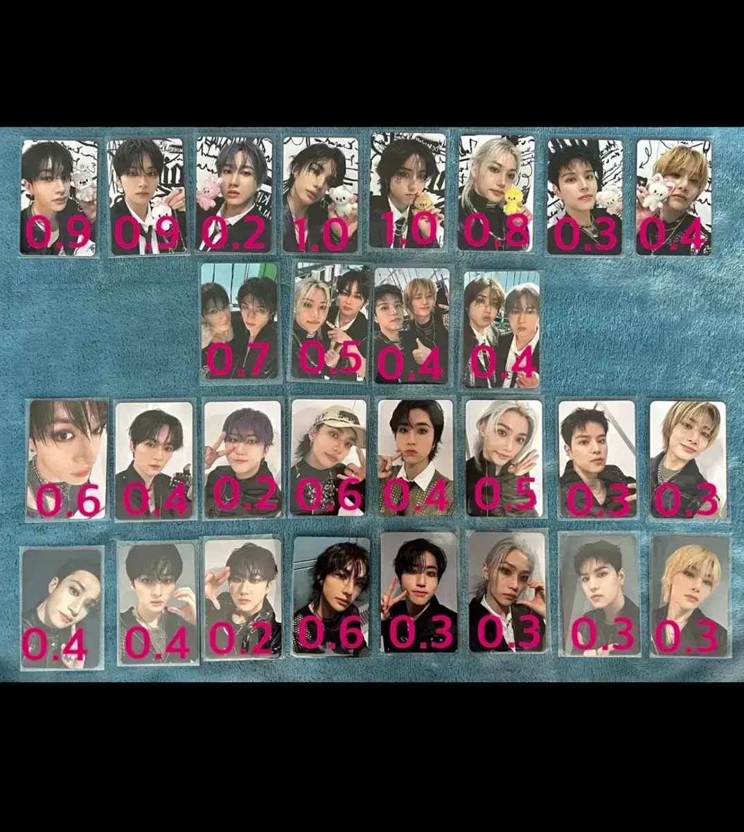 photocard Dominate Concert Stay Zone Gift photocard wts skz wts