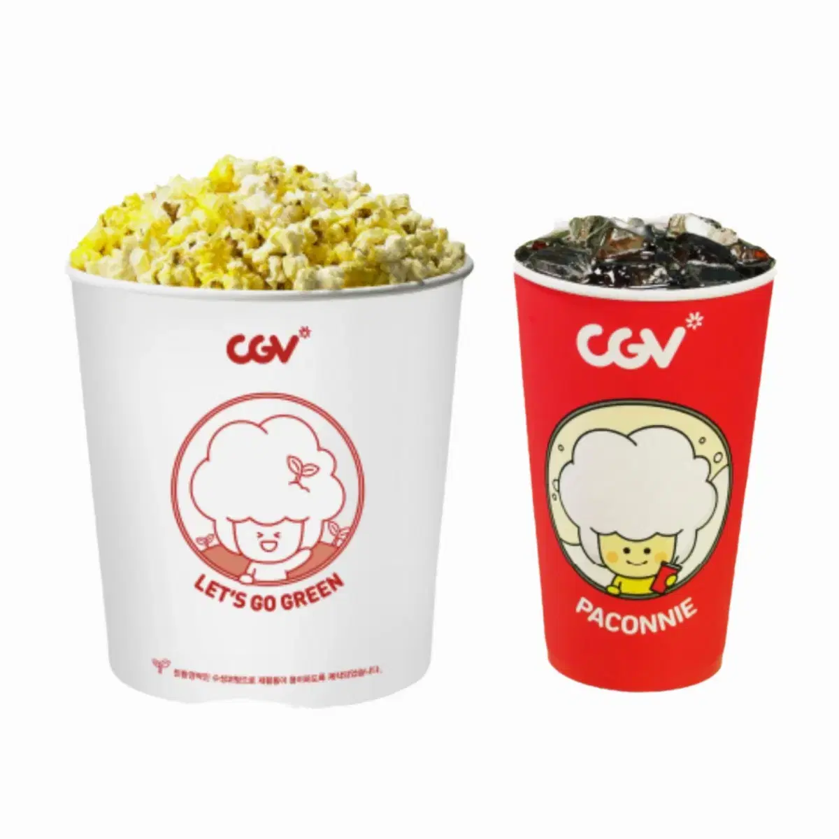 CGV 세트 (팝콘L + 음료L)