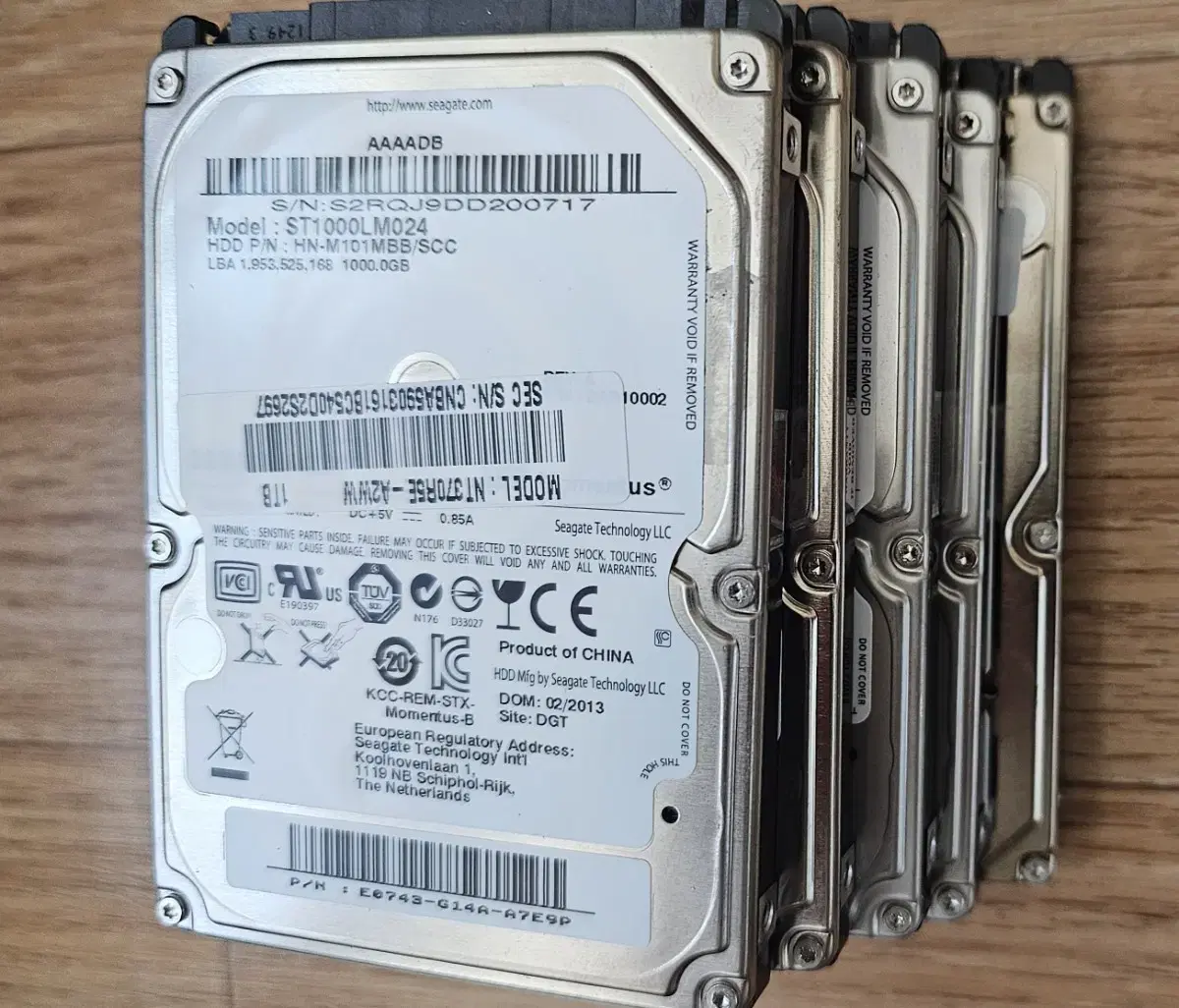 노트북 HDD 1TB 2개 포함 일괄