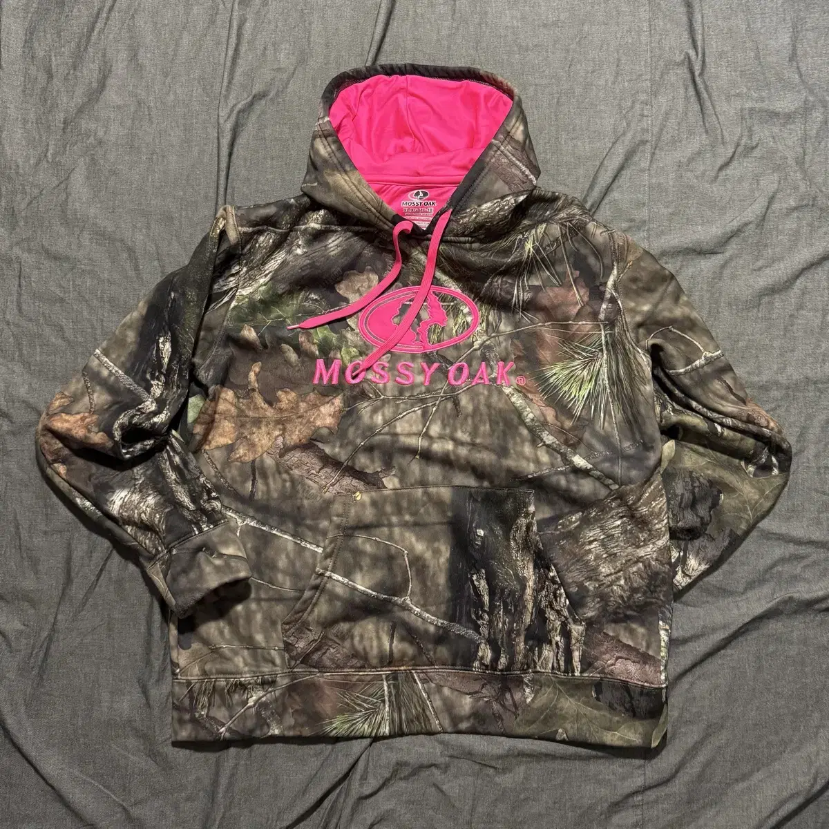 Mossy Oak Realtree Hood Shirts Sz B,XL