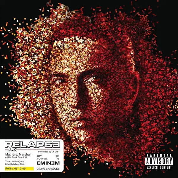 Eminem - Relapse (CD) 캐나다반 2009 EX+