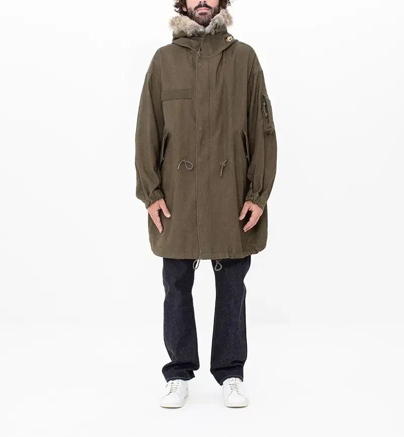 (4) 비즈빔 24AW SIX-FIVE FISHTAIL PARKA