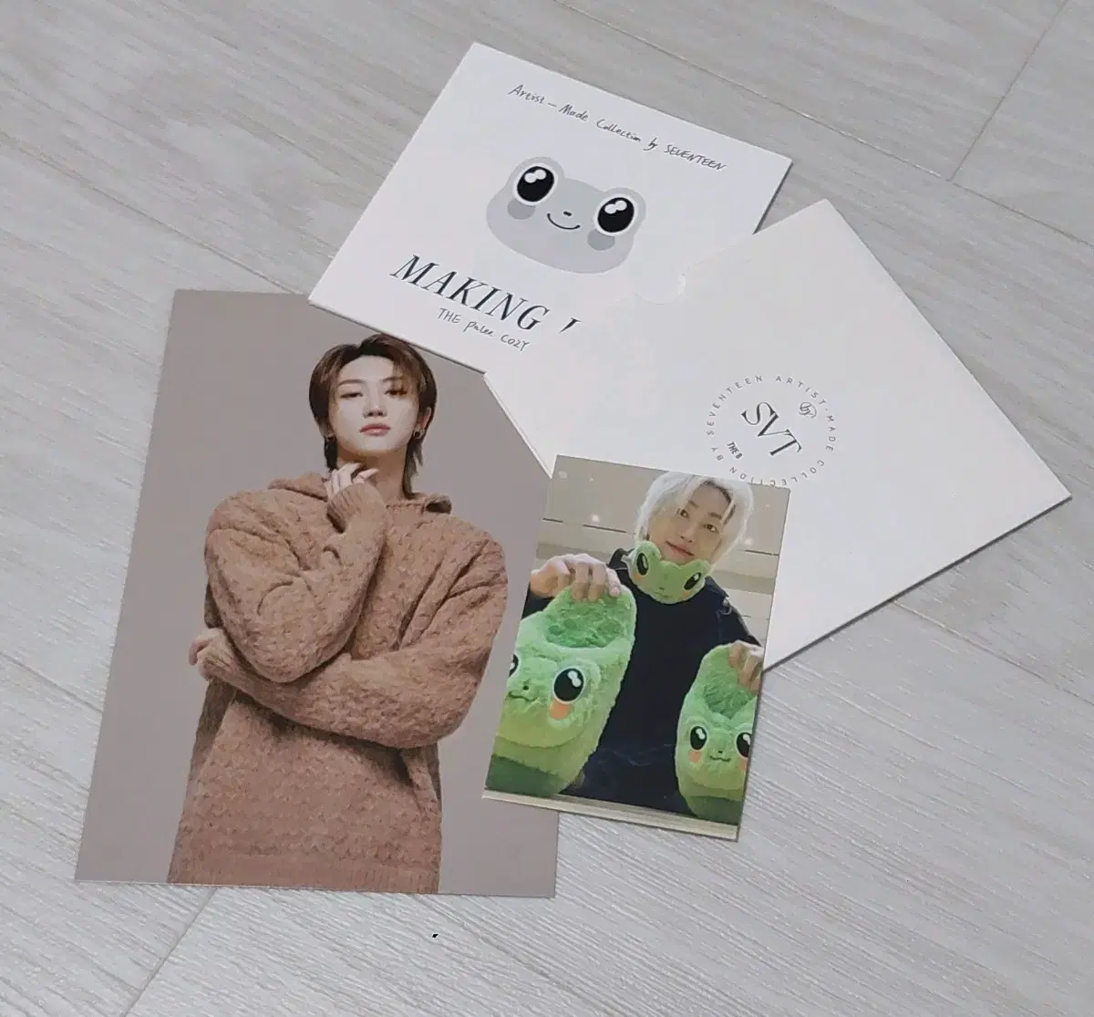 Seventeen Artists Made myungho the8 Depaley Slippers photocard postcard MAY