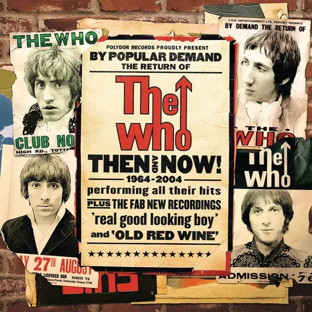 The Who - Then And Now (CD) 유럽반 초판 민트급중고