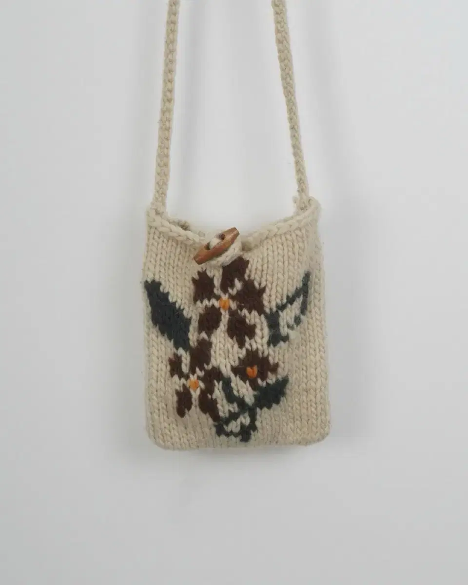 POU DOU DOU hand made knit bag