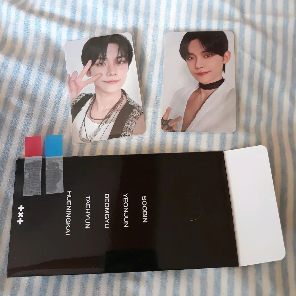 21) txt yeonjun photocard Set of 2 Hyperfocus VR Cone Megaboxes