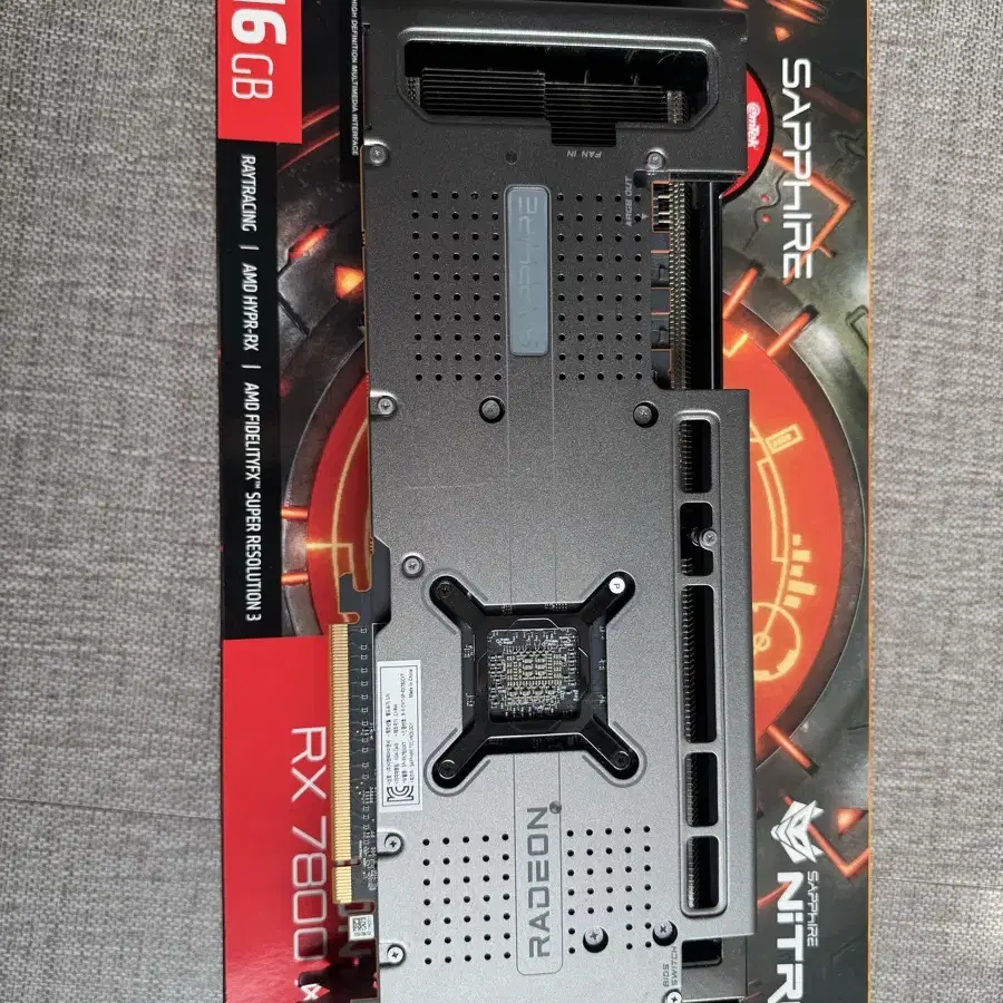 Rx7800xt 사파이어 니트로 플러스 팝니다