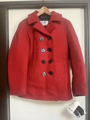 데드스탁 schotto 피코트 빨간색