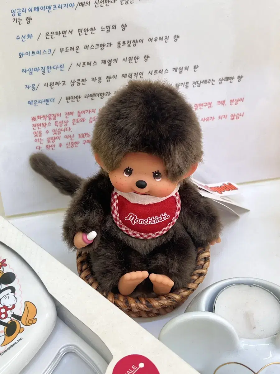 몬치치 인형  피규어 12cm