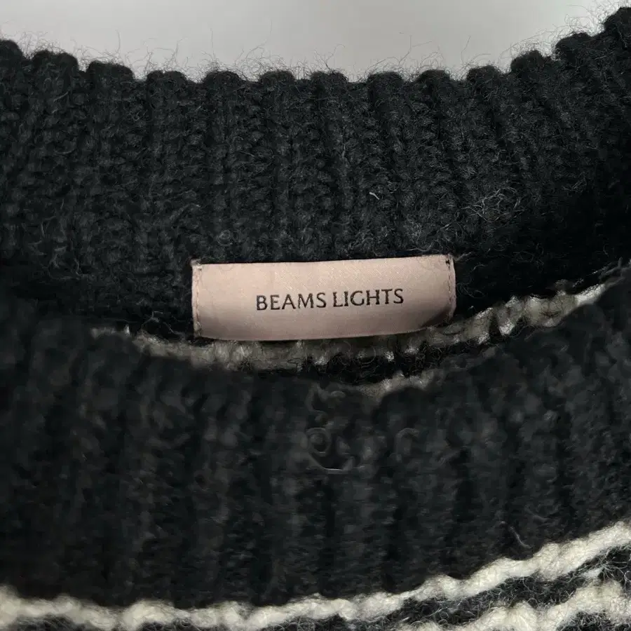 BEAMS LIGHTS 울 니트