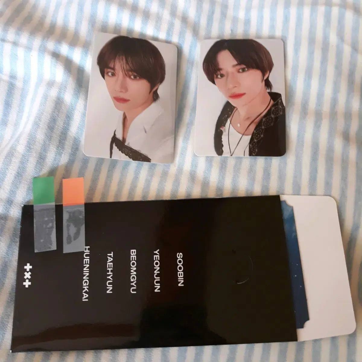 26) txt beomgyu photocard Set of 2 Hyperfocus VR Cone Megaboxes