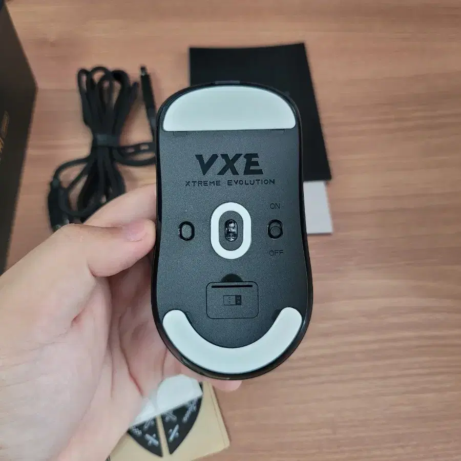 vxe r1 pro max 저소음 무소음 마우스 블랙