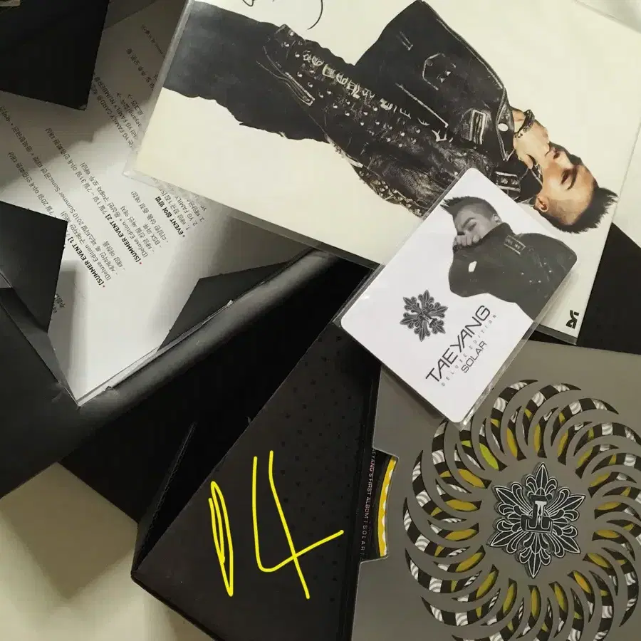 빅뱅 태양 solar deluxe edition !!!!일괄 2만원!!!