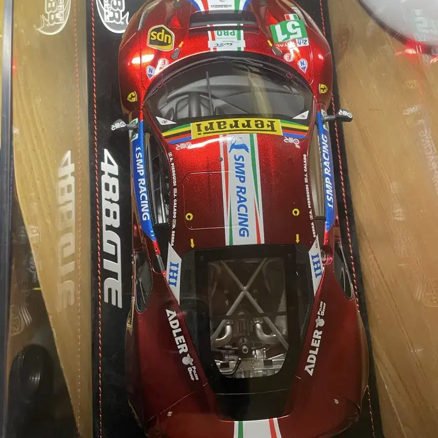 1:18 bbr 페라리 488 gte , 단품, 무하자